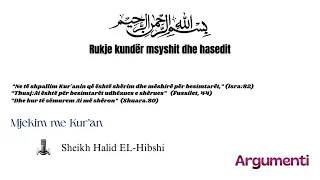 Rukje kunder msyshit dhe hasedit. Halid El-Hibshi