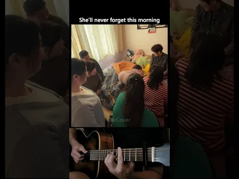 She’ll never forget this morning