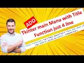 Tkinter tutorial in Hindi how to add Main Manu in tkinter python tkinter tutorial in 2021