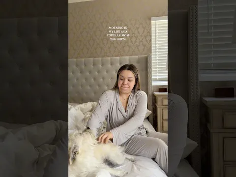 Morning routine with a toddler 🧸♥️ #morning #morningroutine #morningvlog #fyp