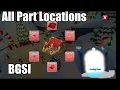 Lagu All Santa Sleigh Part Locations in Bubble Gum Simulator Infinity | Frost Key | All Stars \u0026 Trivia