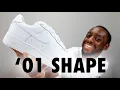 Nike Air Force 1 01 Shape White On Foot Review QuickSchopes 928 Schopes IV4501 100