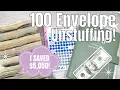 100 Envelope Unstuffing Unstuffing My Savings Challenge Binder Cash Count