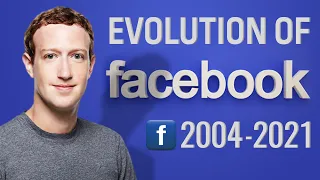 Evolution of Facebook 2004 - 2023 History of Facebook Layout