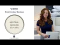 Paint Colour Review NEUTRAL GROUND SW 7568 Sherwin Williams