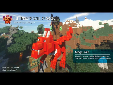 Minecraft server video for Syu's RPG