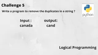 How to remove the duplicate characters in a string Python