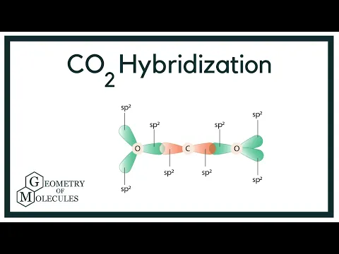 Hybridization of CO2 (Carbon Dioxide)