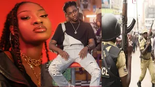 busted omah lay u0026 tems arrested in uganda allegedly flute pandemic guidelines