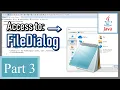 How to Make Notepad in Java - Access to File Dialog