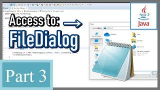 How to Make Notepad in Java - Access to File Dialog