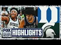 No. 4 Duke Blue Devils vs. No. 7 Michigan State Spartans Highlights 🏀 FOX College Hoops