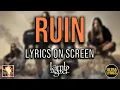 Download Lagu Lamb of God - Ruin (Lyrics on Screen Video 🎤🎶🎸🥁)