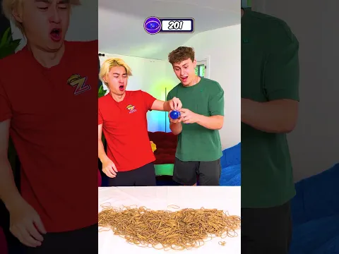 Squishy Dumpling Vs Rubber Bands!