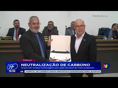 Neutralização de carbono: Grupo ND recebe homenagem por ação em prol do meio ambiente