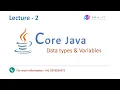 Data Types And Variables in Java Part - 2 By Adil Sir Lecture