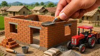 Miniature House Destroyed by Flood | Tiny Brick Reconstruction