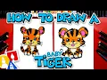 How To Draw A Baby Tiger