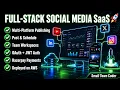 I Built Deployed a Full-Stack Social Media SaaS React Node PostgreSQL AWS