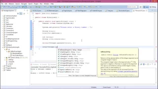 Binary to Decimal octal and Hexadecimal in java programming