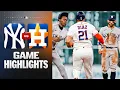Yankees vs Astros Game Highlights 26 MLB Highlights