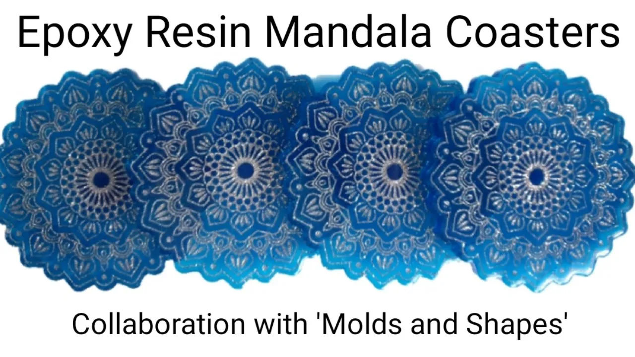 Round coasters - Jerusalema (Mandala)