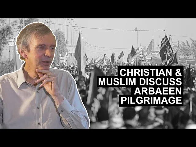 ⁣Amazing reaction Christian Muslim Discuss Arbaeen Pilgrimage - Dr Rupert Sheldrake & Hussain Makke