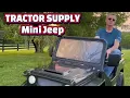 The Popular Massimo Mini Jeep from Tractor Supply 125cc Why do People Love these Jeeps
