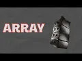 What Does ARRAY Means Meanings And Definitions With Example in ENGLISH