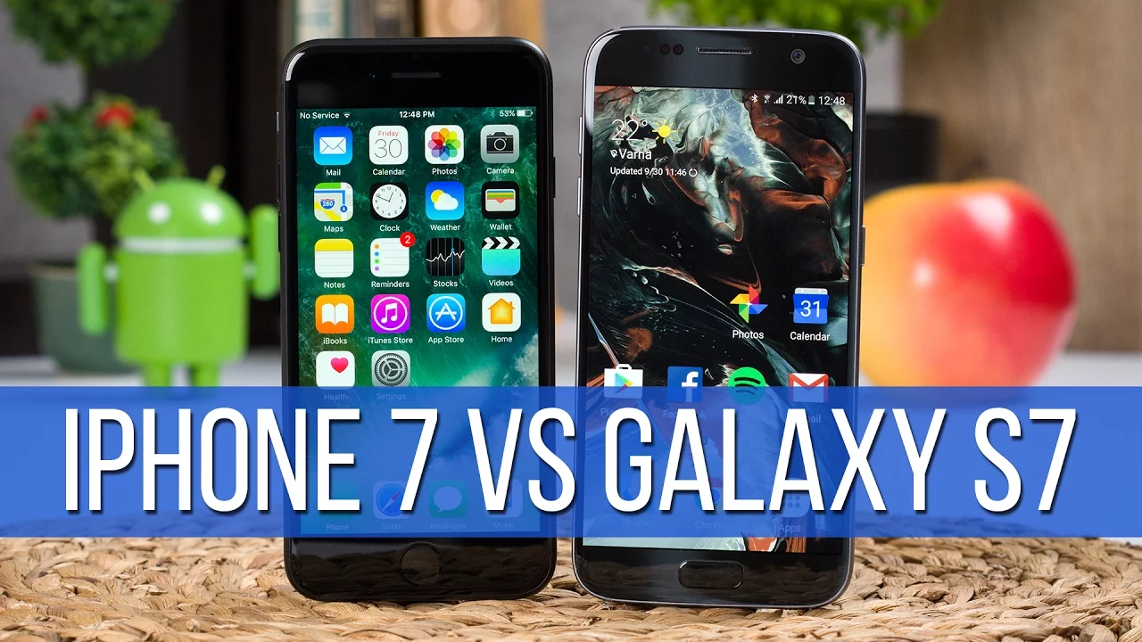 iPhone 7 vs Samsung Galaxy S7