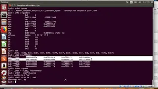Stack Buffer Overflow Attack on a program on Linux