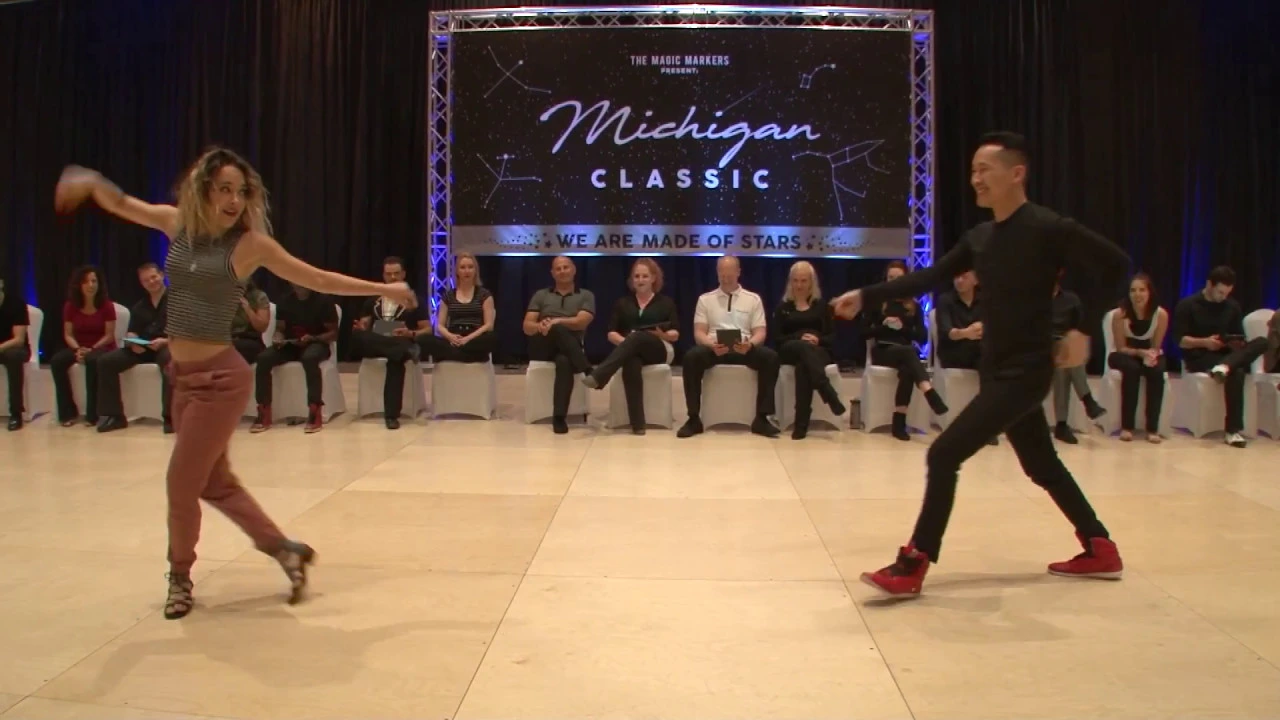 Michigan Classic 2018 Pro/All Star Strictly Swing Tze Yi wee & Nicole Clonch