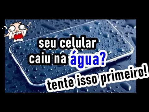 Download MP3 Celular caiu na ÁGUA e não liga MAIS? Tente fazer isso primeiro antes de levar no técnico!