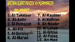 bacaan surat pendek merdu kh muammar za khmuammarza