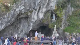 Chapelet du 27 février 2025 à Lourdes