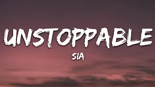 Sia Unstoppable Lyrics Slowed Reverb 