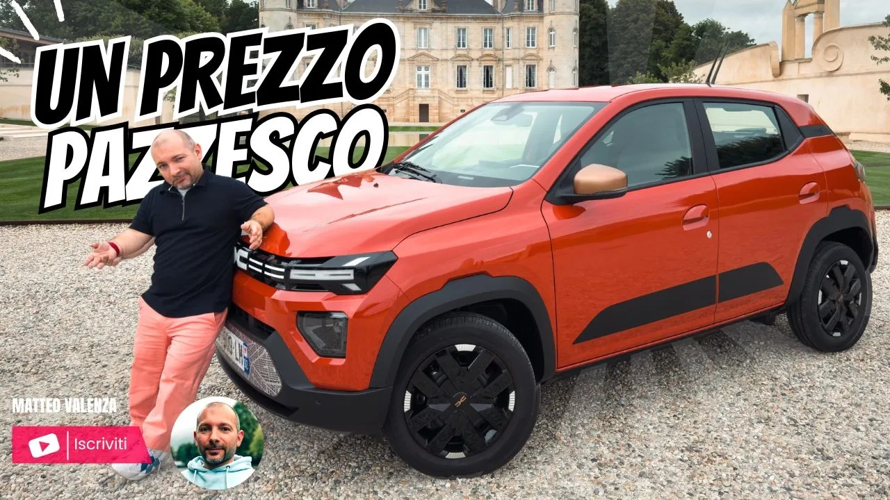 Nuova Dacia Spring, più stabile e tecnologica ma la ricarica resta il limite