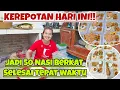 Lagu KEREPOTAN HARI INI‼️JADI 50 NASI BERKAT SELESAI TEPAT WAKTU‼️