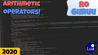 Roblox Scripting Arithmetic Operators Learn Lua Part 2