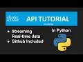 Schwab API Python Tutorial Streaming Real-time Data