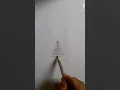 How to draw pine drawing