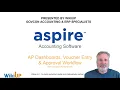 Aspire Accounting Software Accounts Paybable Dashboards Voucher Entry Approvals