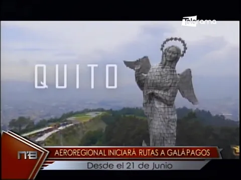 Aeroregional iniciará rutas a Galápagos desde el 21 de junio