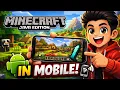 Play Minecraft Java Edition on Mobile using Mojo Launcher Full Guide