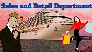 Sales and Retail department on cruise ship Salesman salery on cruise ship