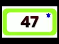 47 Seconds Countdown Timer With Sound Effect COLOR 4K 1080