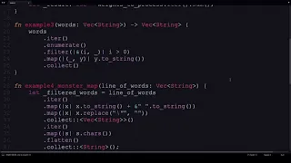 Rust Programming Map Iterator