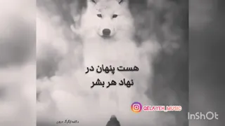 گرگ درون شعر فریدون مشیری دکلمه داریوش اقبالی 