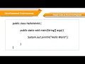 5 Closer Look at the First Java Program