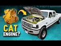 Building a CAT 3126 swapped F350 in 30 MINUTES
